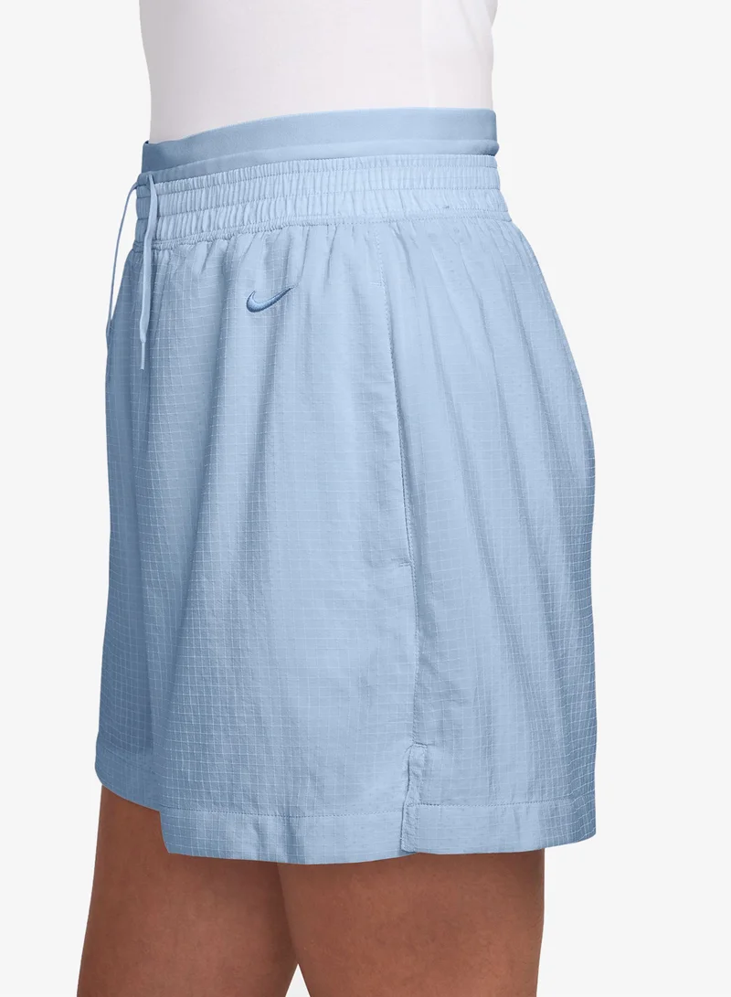 Nike HYDROGEN BLUE/(HYDROGEN BLUE) Nsw Lightweight Ripstop Shorts for Women | Best Price UAE